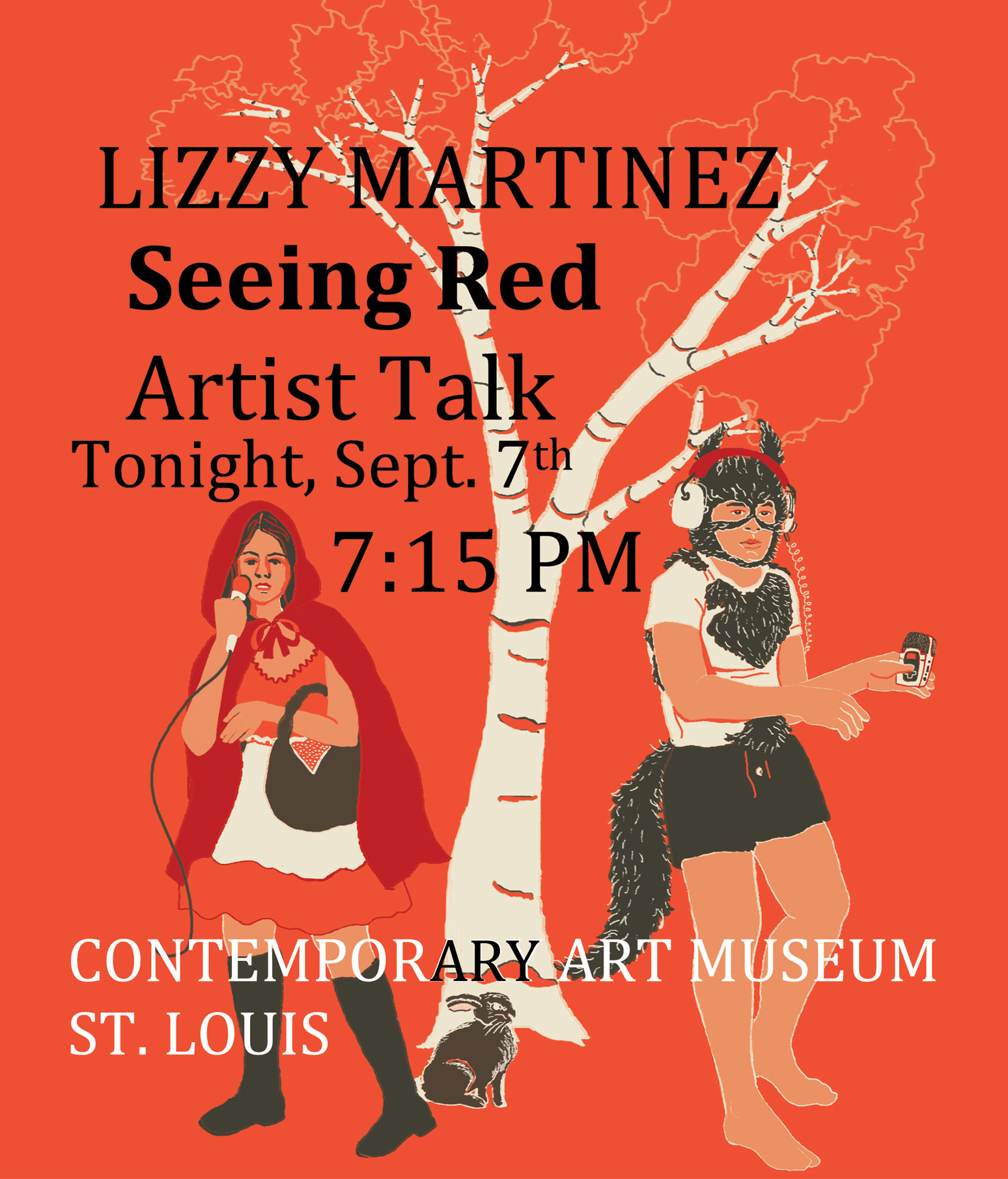 Seeing Red Show Flyer